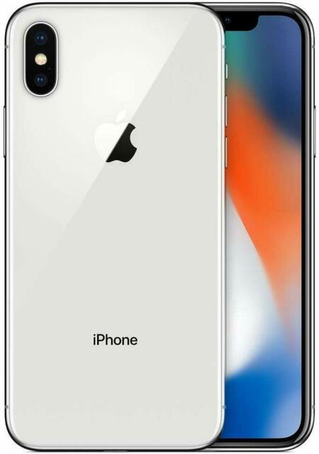 iPhoneX 64GB 中古品 Restored Apple iPhone X - Unlocked - 64GB Silver (Refurbished