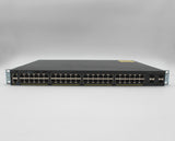 Cisco WS-C2960X-48FPS-L 48-Port Network Switch