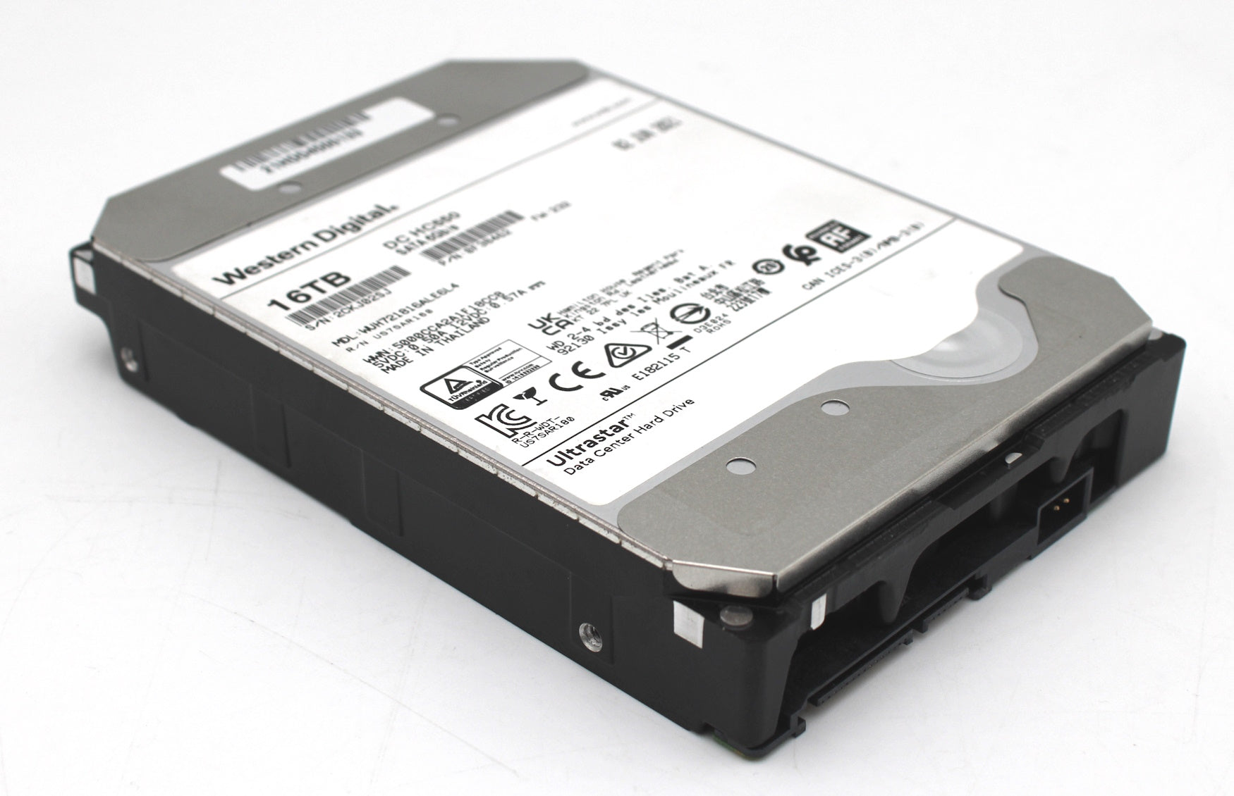 Western Digital Ultrastar DC HC550 16TB SATA 3.5" Hard Drive (WUH721816ALE6L4)