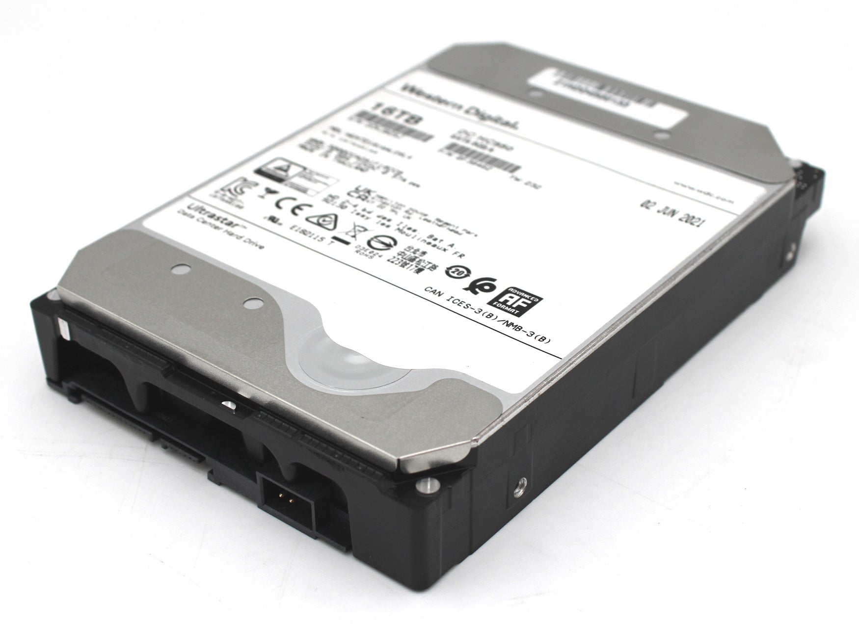 Western Digital Ultrastar DC HC550 16TB SATA 3.5" Hard Drive (WUH721816ALE6L4)