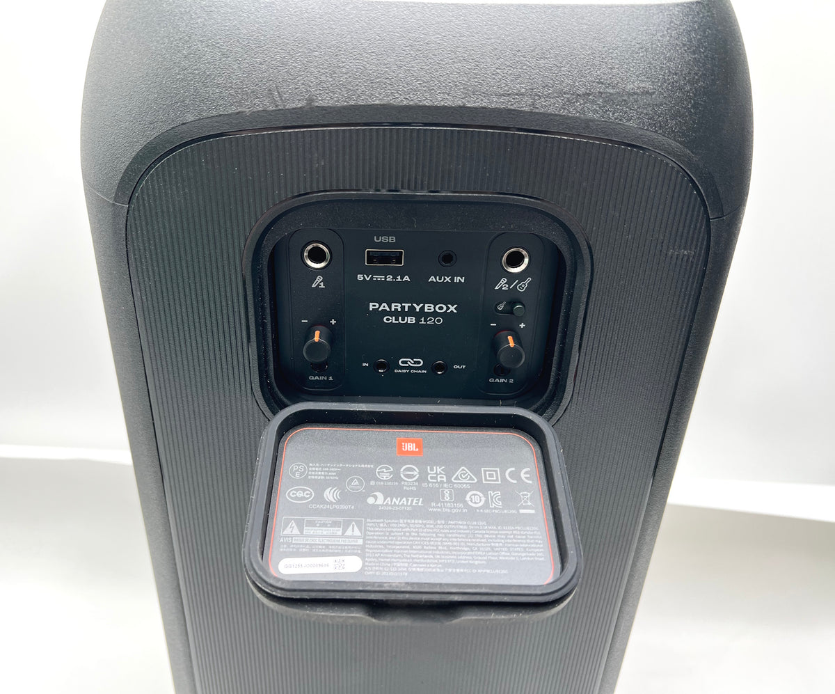 JBL Partybox Club 120 Portable Party Speaker w/ Power Cord - Cosmetic