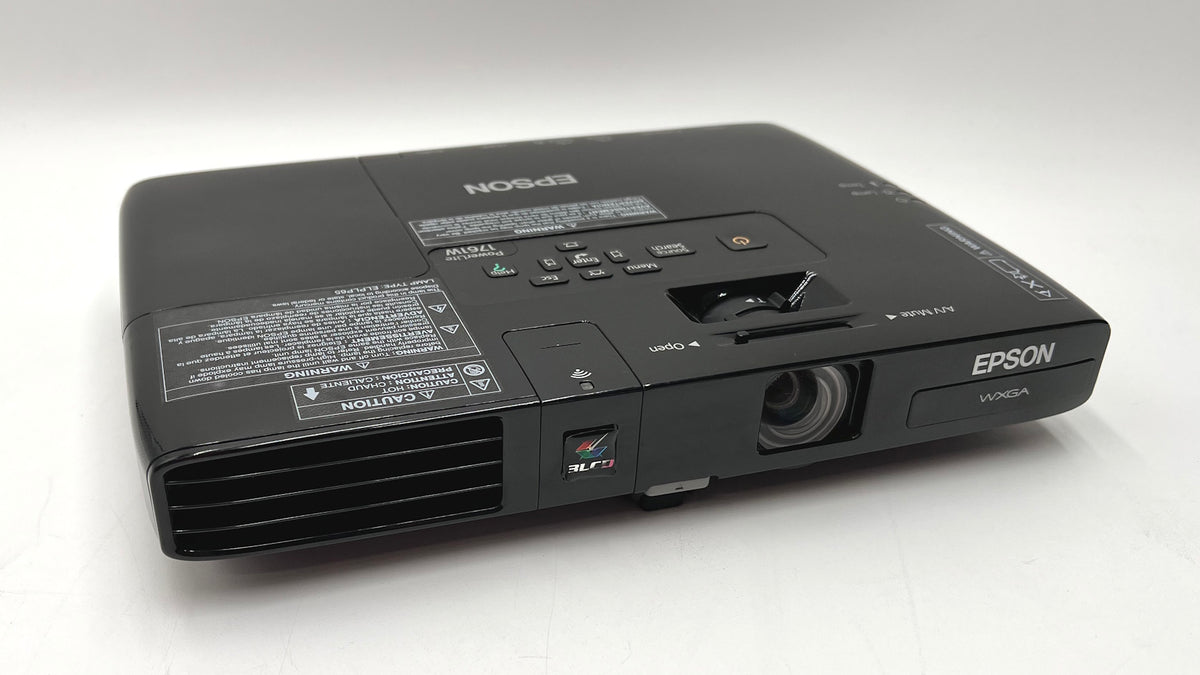 Epson PowerLite 1761W WXGA Projector *Less than 500 Hours*