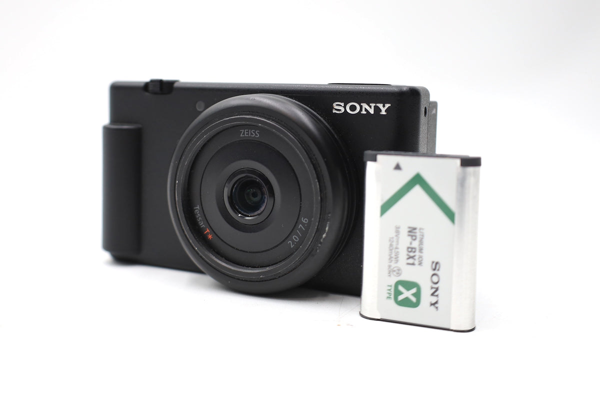 Sony ZV-1F 20.1 MP Digital Vlogging Camera w/ Battery - Black