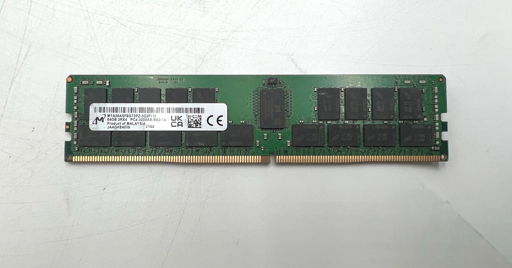 *Lot of 7* Micron 64GB 3200AA DDR4 Server Memory (MTA36ASF8G72PZ-3G2F1)