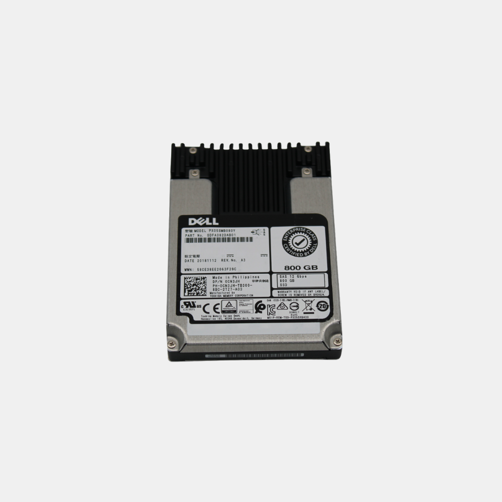 Dell Enterprise Class Toshiba PX05SMB080Y 800GB 12GBPS 2.5" SAS SSD