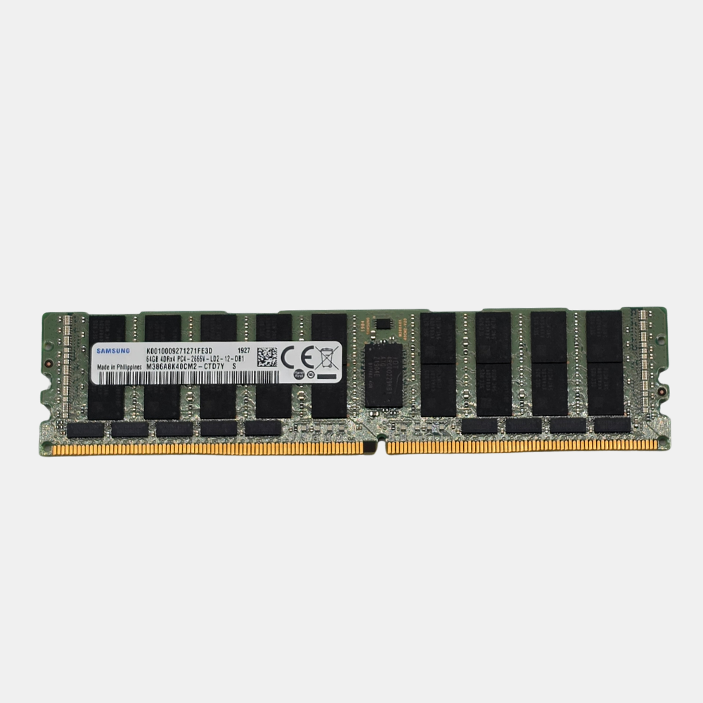 Samsung M386A8K40CM2-CTD7Y 64GB DDR4-2666 PC4-21300 ECC LRDIMM Server Memory ( LOT OF 10)