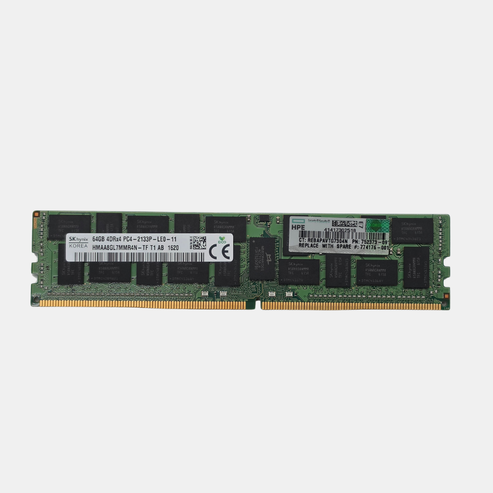 64GB DDR4 ECC LRDIMM 2133MHz PC4-17000 SK Hynix HMAA8GL7MMR4N-TF Server Memory