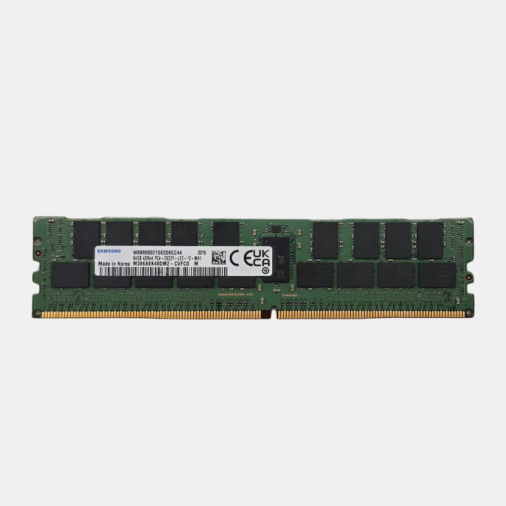 Samsung 64GB DDR4-2933 PC4-23400 ECC LRDIMM Server RAM M386A8K40DM2-CVFC0