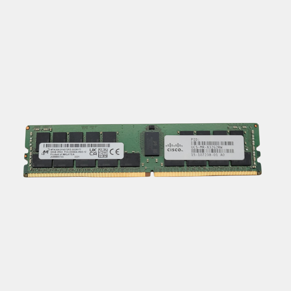 Micron MTA36ASF4G72PZ-3G2R1TI 32GB 3200AA RDIMM (LOT OF 10)