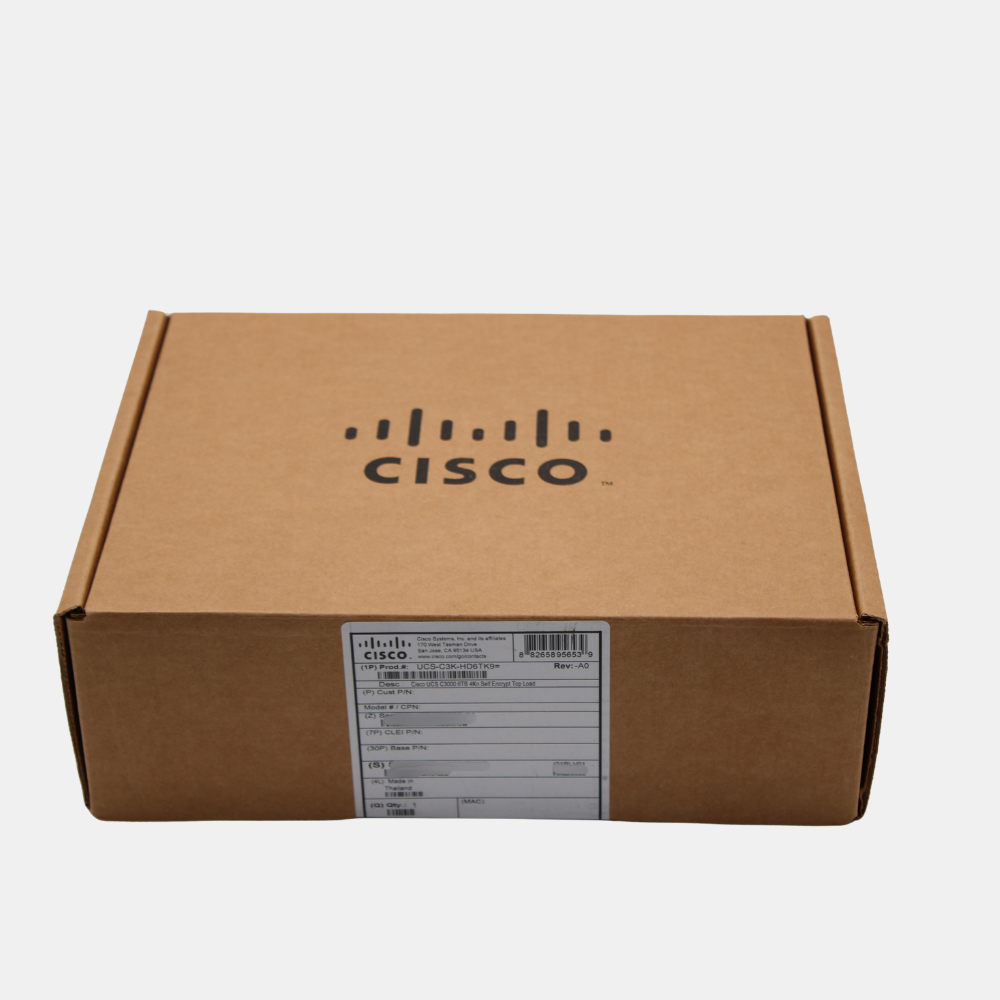 Cisco UCS-C3K-HD6TK9 New Sealed 6TB SAS 12Gb 7200RPM 4Kn SED HDD UCS C3000