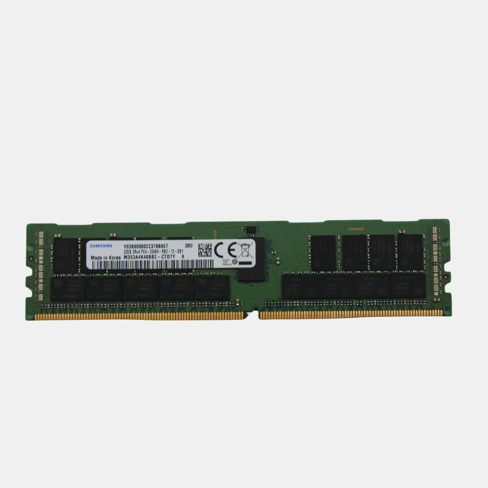 Samsung M393A4K40BB2-CTD7Y 32GB DDR4-2666V PC4-21300 ECC RDIMM Server RAM