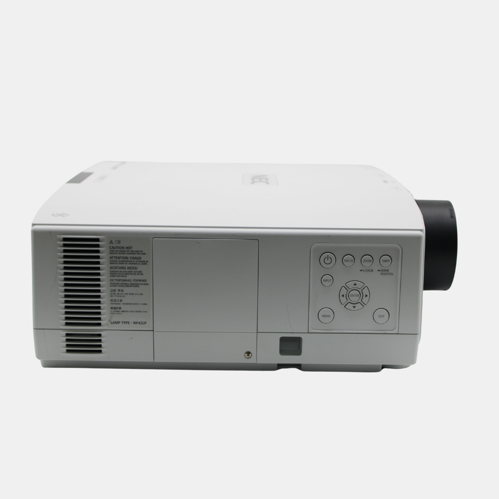 NEC NP-PA653U 3LCD WUXGA Projector – 6500 Lumens – Under 1500 Lamp Hours