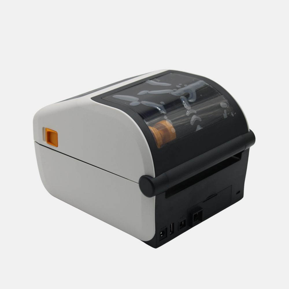 Zebra ZD421 ZD4AH42-D01E00EZ Thermal Label Printer w/ Power Supply & Box
