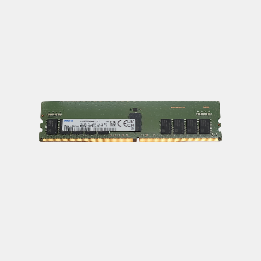 Samsung M393A2K43DB3-CWEC0 3200AA DDR4 RDIMM ECC Registered 16GB (1x16GB)