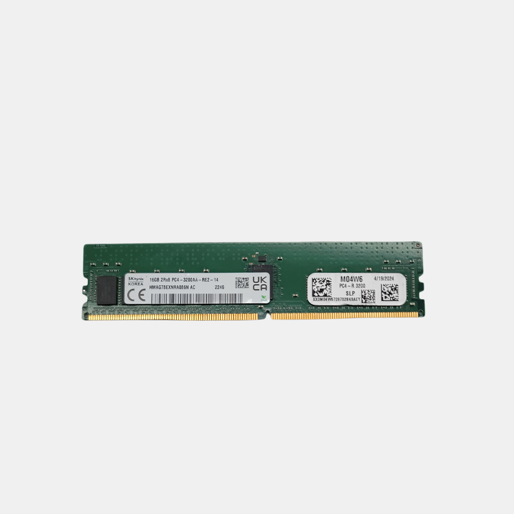 SK Hynix HMAG78EXNRA086N AC 3200AA 16GB ECC Registered RDIMM Server Memory