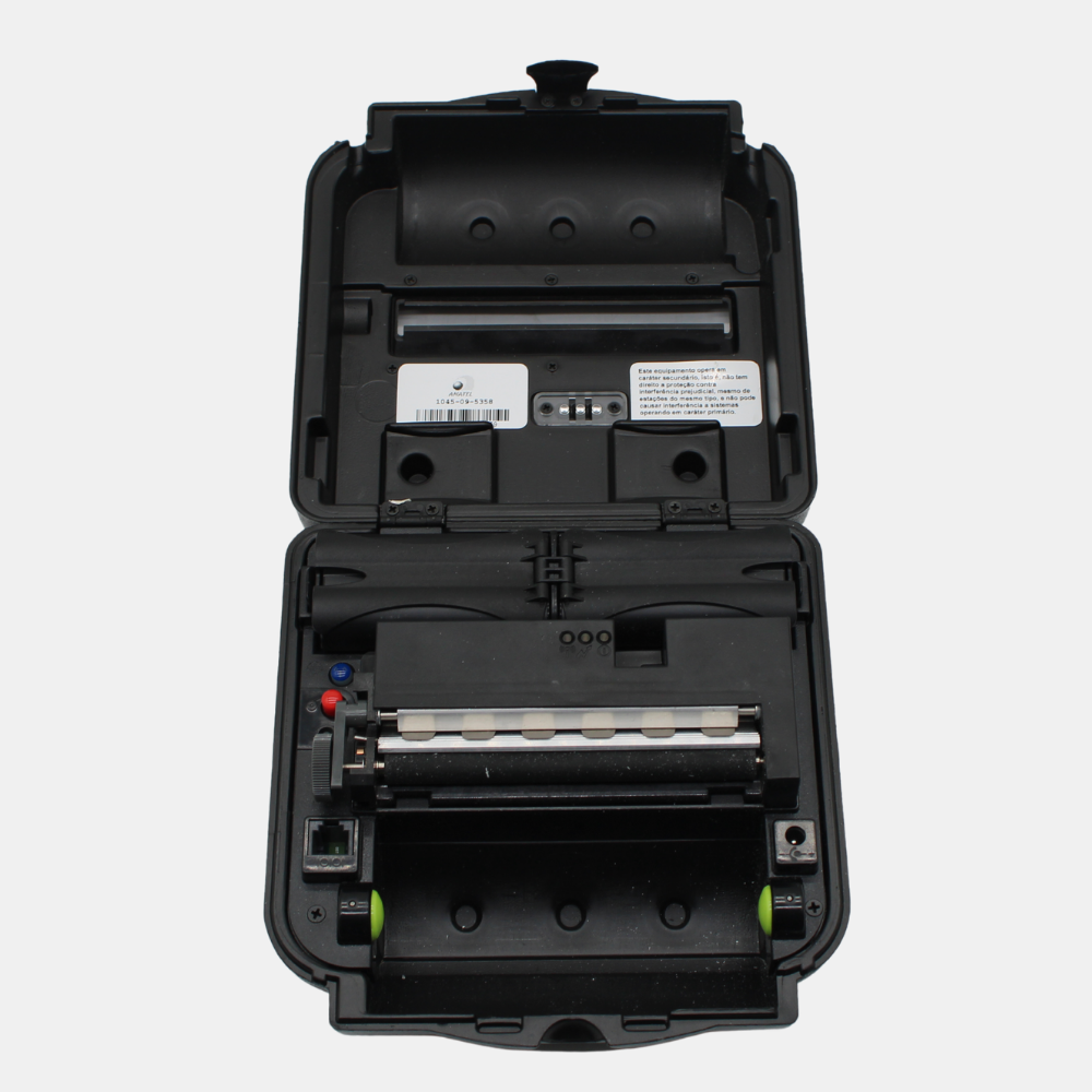 Datamax-O'Neil microFlash 4te Thermal Printer Tested Working w/ Battery ( NO A/C Adapter)
