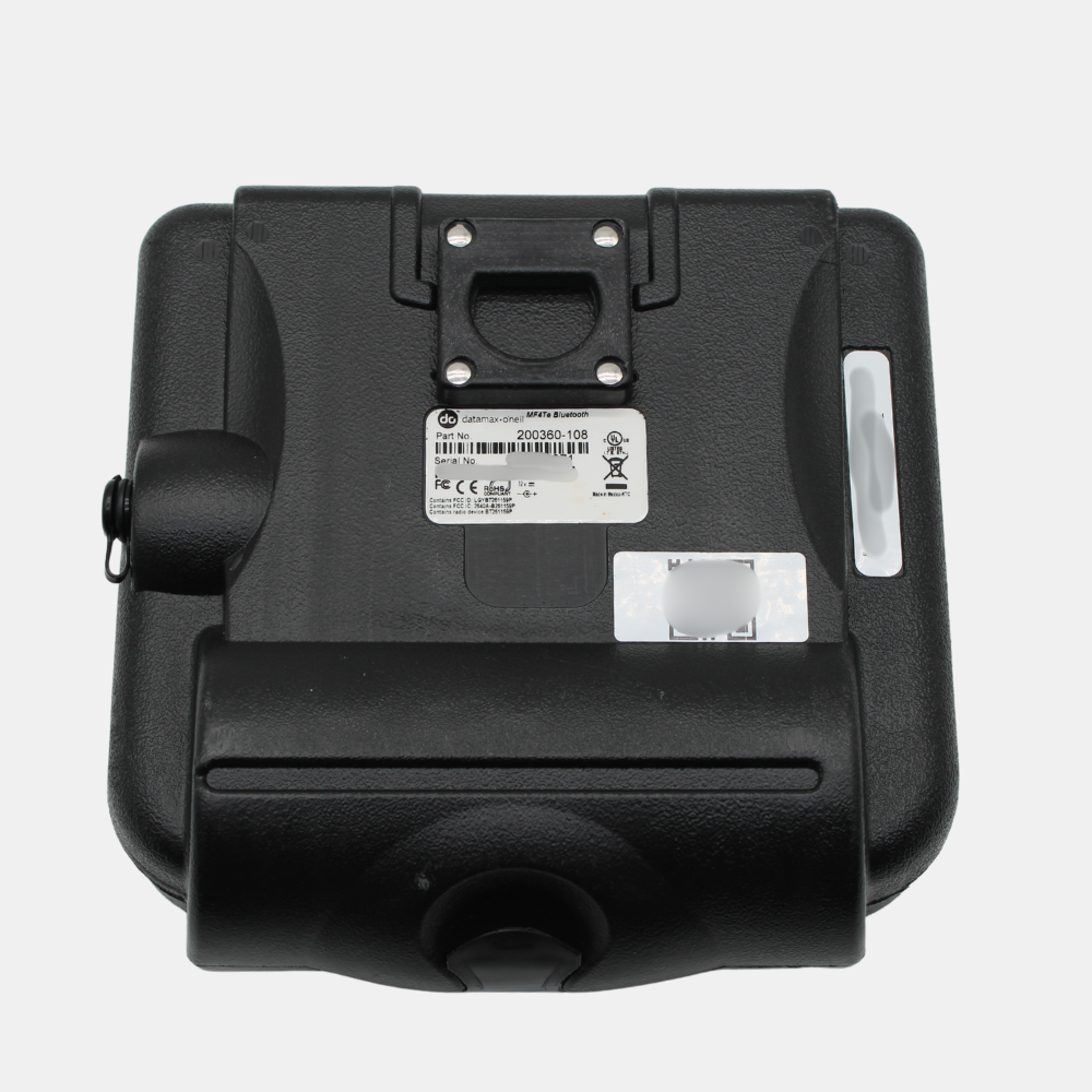 Datamax-O'Neil microFlash 4te Thermal Printer Tested Working w/ Battery ( NO A/C Adapter)