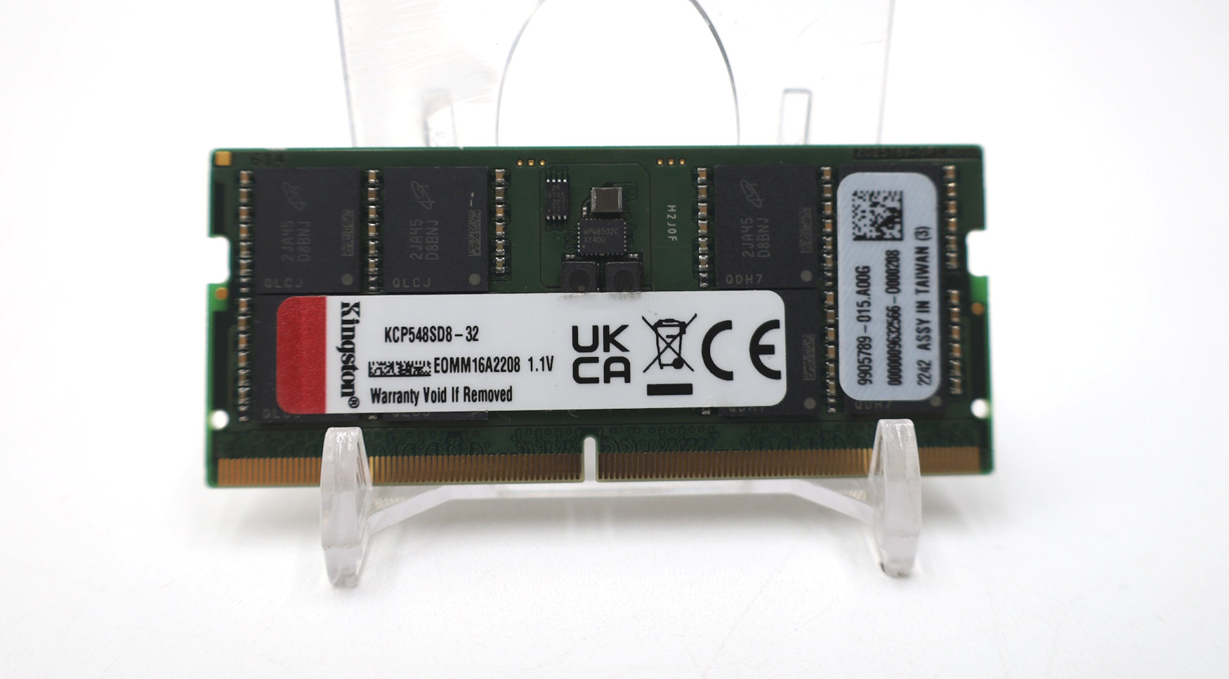 Kingston 32GB (1x32GB) DDR5 PC5-4800B SODIMM RAM Laptop Memory KCP548SD8-32