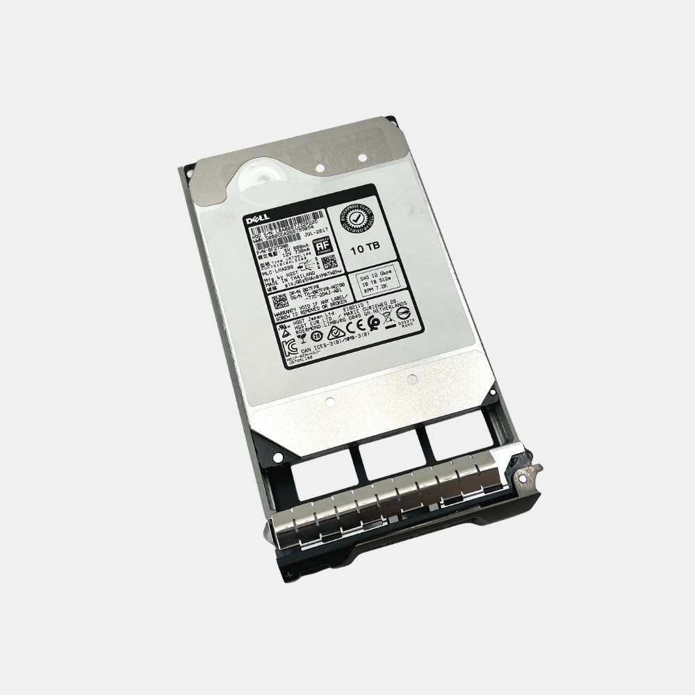 Dell HUH721010AL5200 10TB SAS 3.5" Hard Drive w/ Caddy