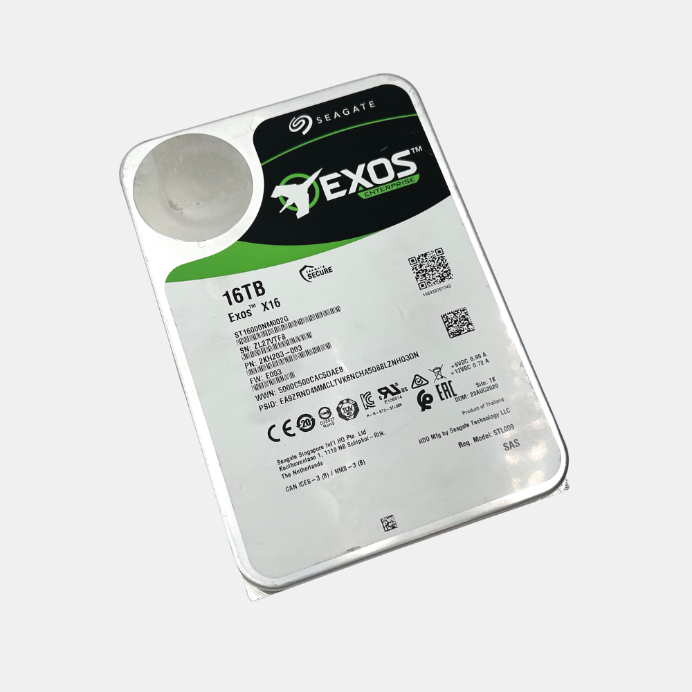 Seagate Exos X16 ST16000NM002G 16TB SAS HD w/ Caddy