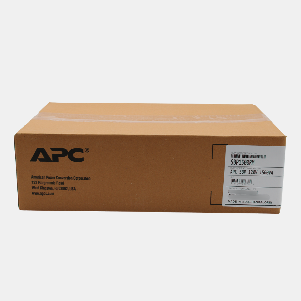 New In Box APC SBP1500RM 1.5kVA 120V 15A 8-Outlet Maintenance Bypass PDU 2U