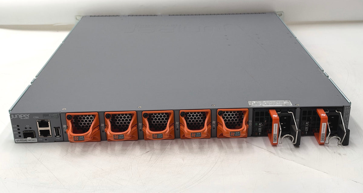 Juniper EX4600-40F-AFO 24-Port Dual PSU Network Switch *Orange Fans*