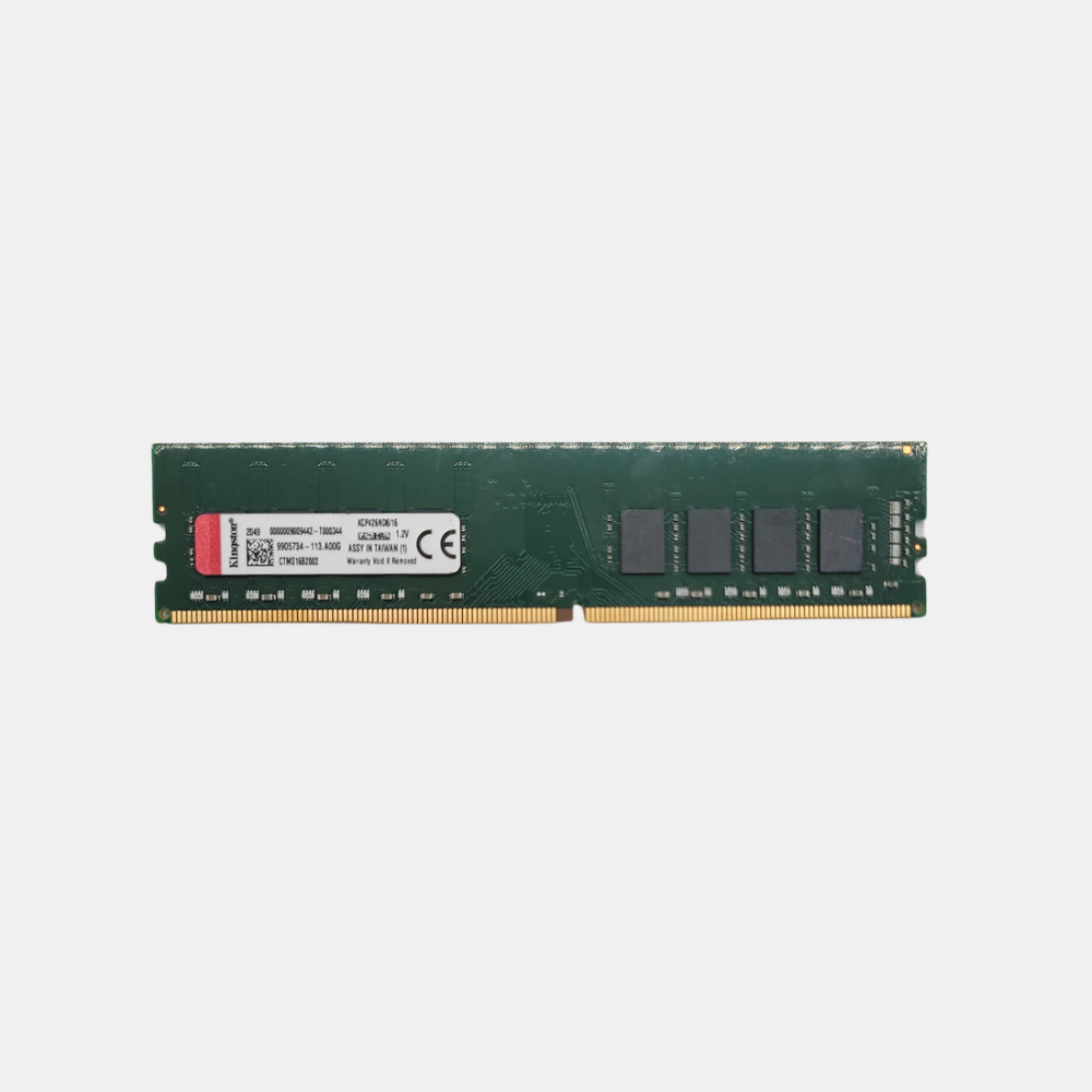 Kingston KCP426ND8/16 16GB DDR4 2666 UDIMM Memory (LOT OF 2)