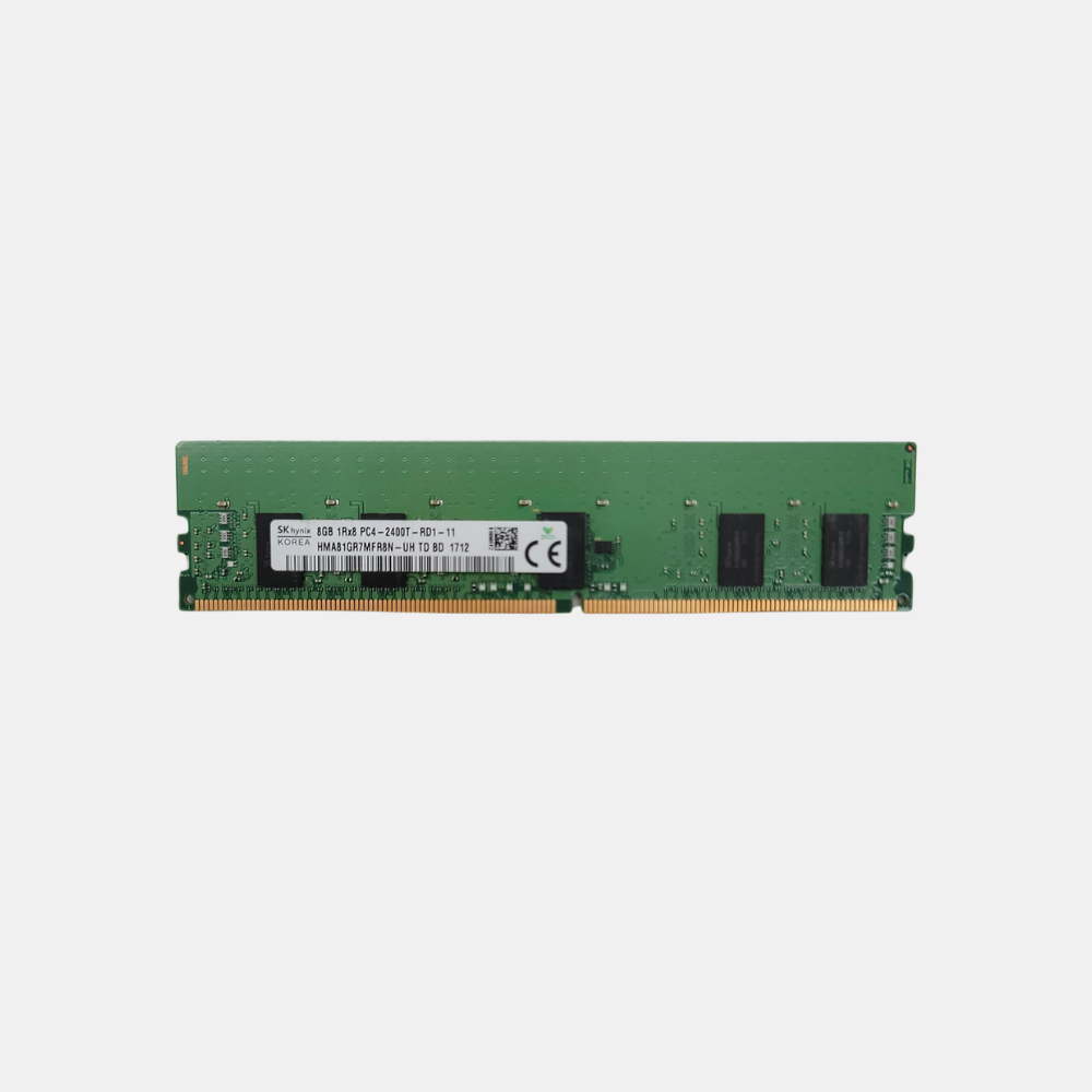SK Hynix HMA81GR7MFR8N-UH TD BD 1712 8GB 2400T DDR4 ECC Server Memory (LOT OF 4)