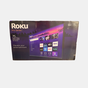 Roku 75R8C5 75" Pro Series 4K QLED Smart TV