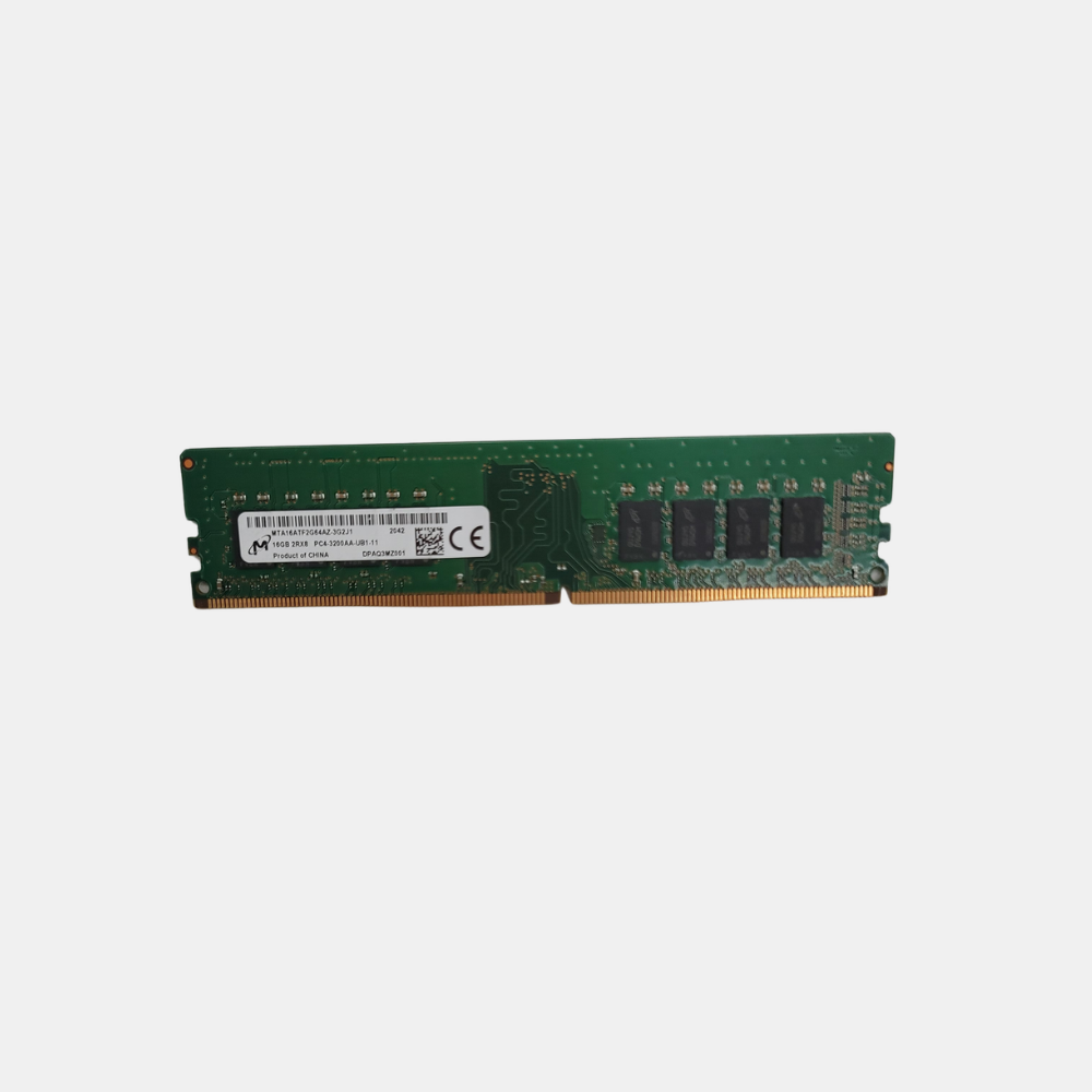 Micron MTA16ATF2G64AZ-3G2J1 16GB 3200AA DDR4 ECC Server Memory (LOT OF 2)