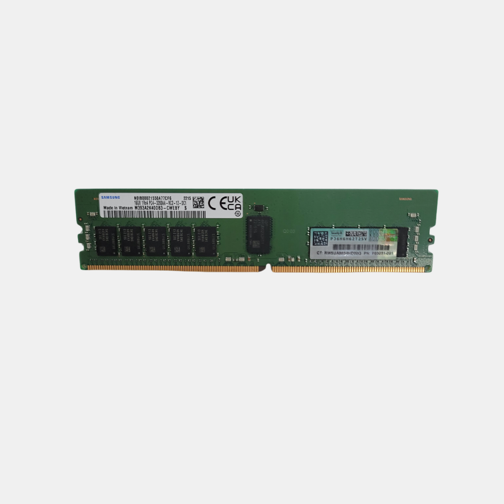 Samsung M393A2K40DB3-CWEBY 16GB 3200AA DDR4 ECC Server Memory (LOT OF 2)