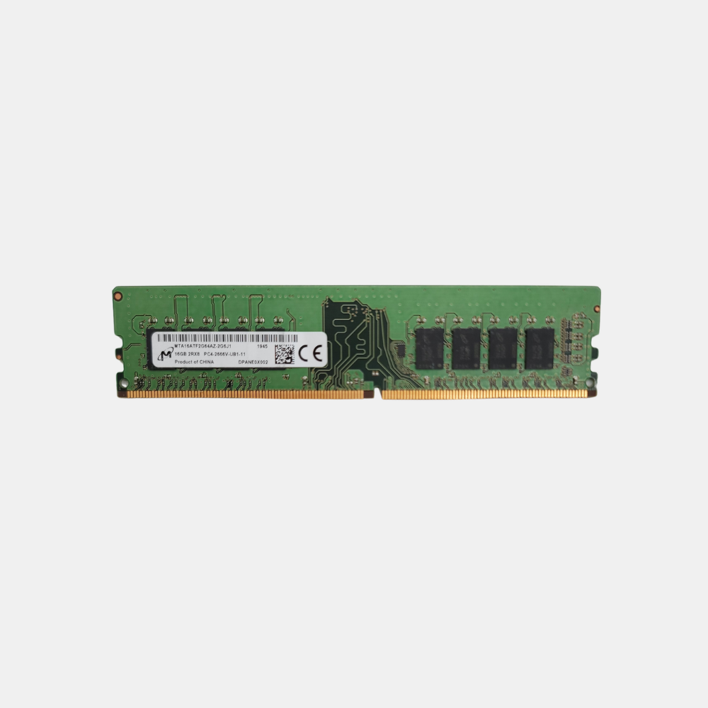 Micron MTA16ATF2G64AZ-2G6J1 16GB 2666v DDR4 UDIMM Memory (LOT OF 3)