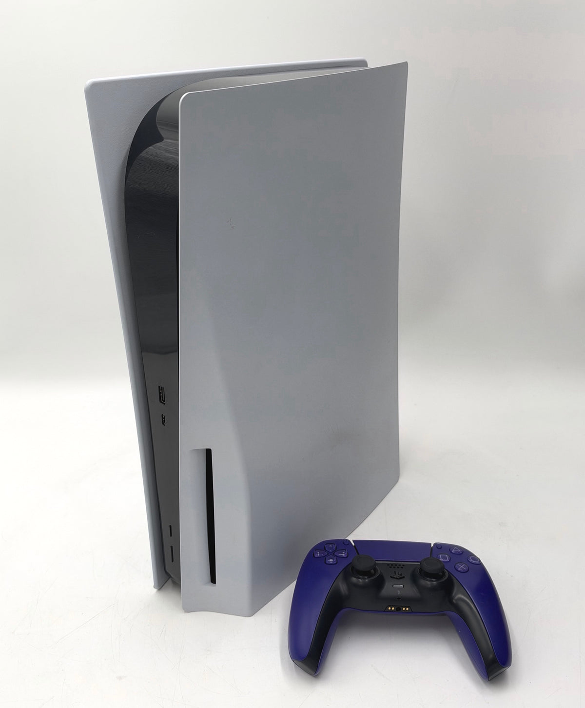 Sony PlayStation 5 Disc Edition 825GB CFI-1115A w/ Purple Controller & Power Cord