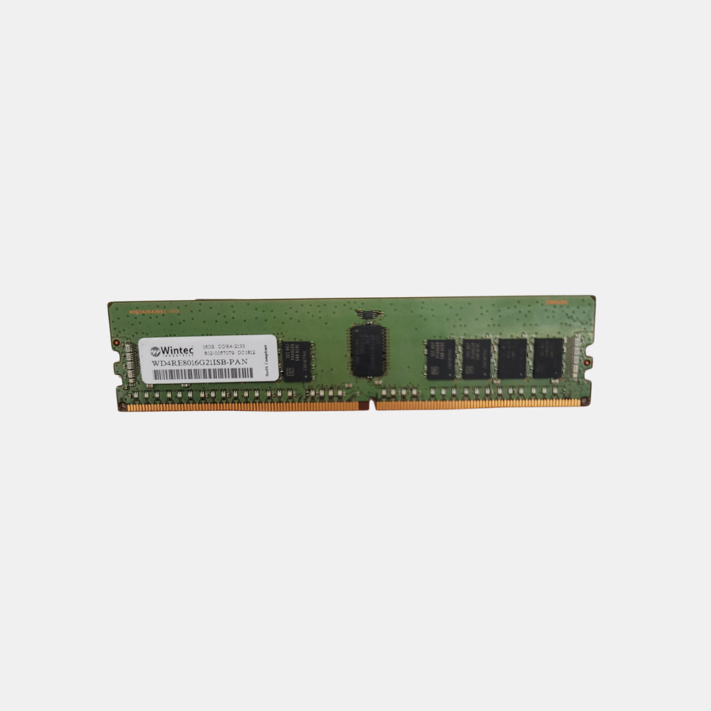 Wintec WD4RE8016G21ISB-PAN 16GB 2133 ECC UDIMM Memory (LOT OF 2)
