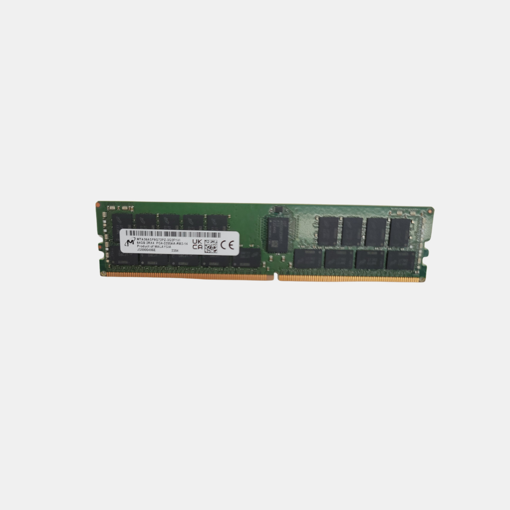 Micron MTA36ASF8G72PZ-3G2F1VI 64GB 3200AA DDR4 ECC Server Memory