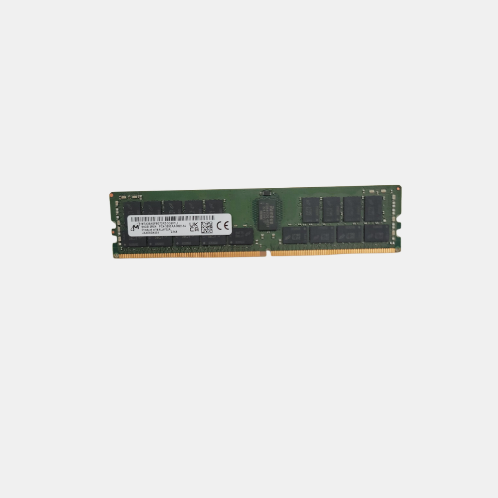 Micron MTA36ASF8G72PZ-3G2F1UI 64GB 3200AA  DDR4 ECC Server Memory