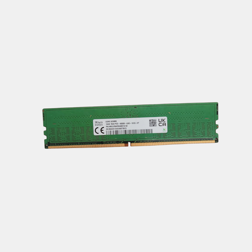 SK Hynix HMCG78AEBUA081N 16GB 4800B DDR5 UDIMM Memory