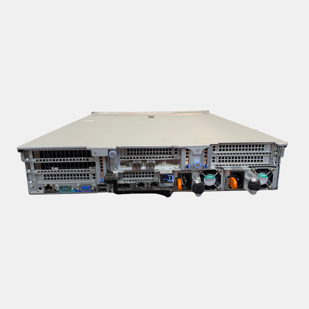Dell PowerEdge R740 Dual Intel 8168 2.7GHz 2 CPU's 2 1600W PSU's Integrated Graphics