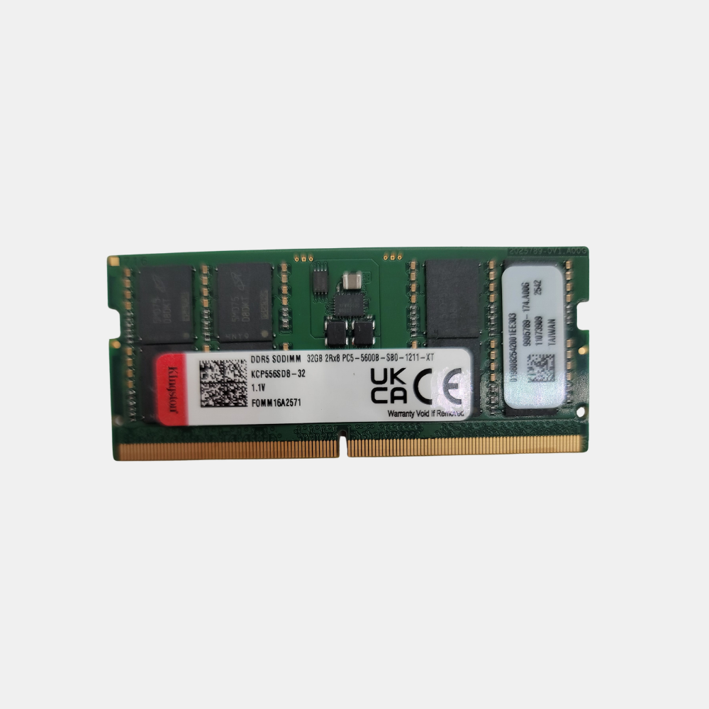 Kingston KCP556SD8-32 32GB 5600B DDR5 SODIMM Memory