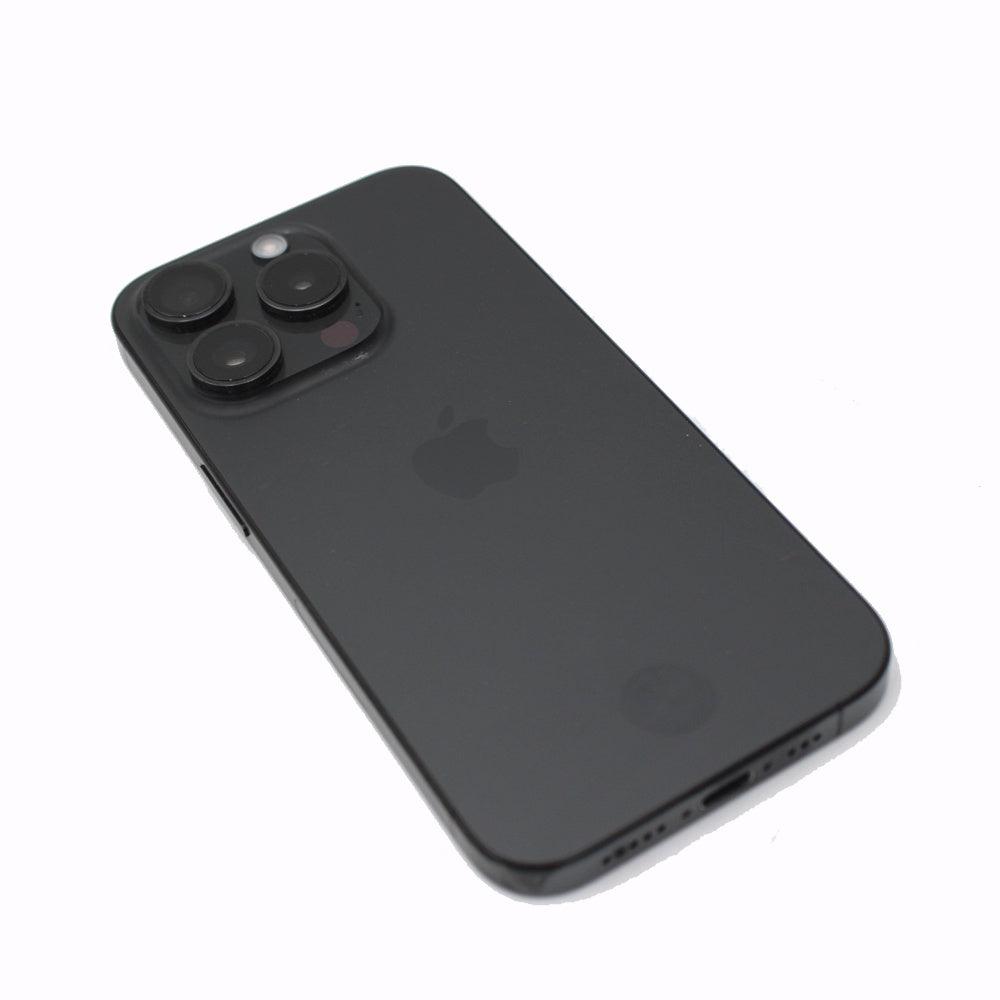 Apple iPhone 15 Pro A2848 128GB - Black Titanium - Unlocked - Heavily Scratched