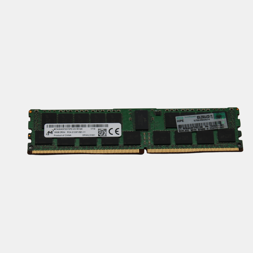 Micron MTA36ASF2G72PZ-2G1B1QK 16GB DDR4 2133P ECC RDIMM (Lot Of 5)