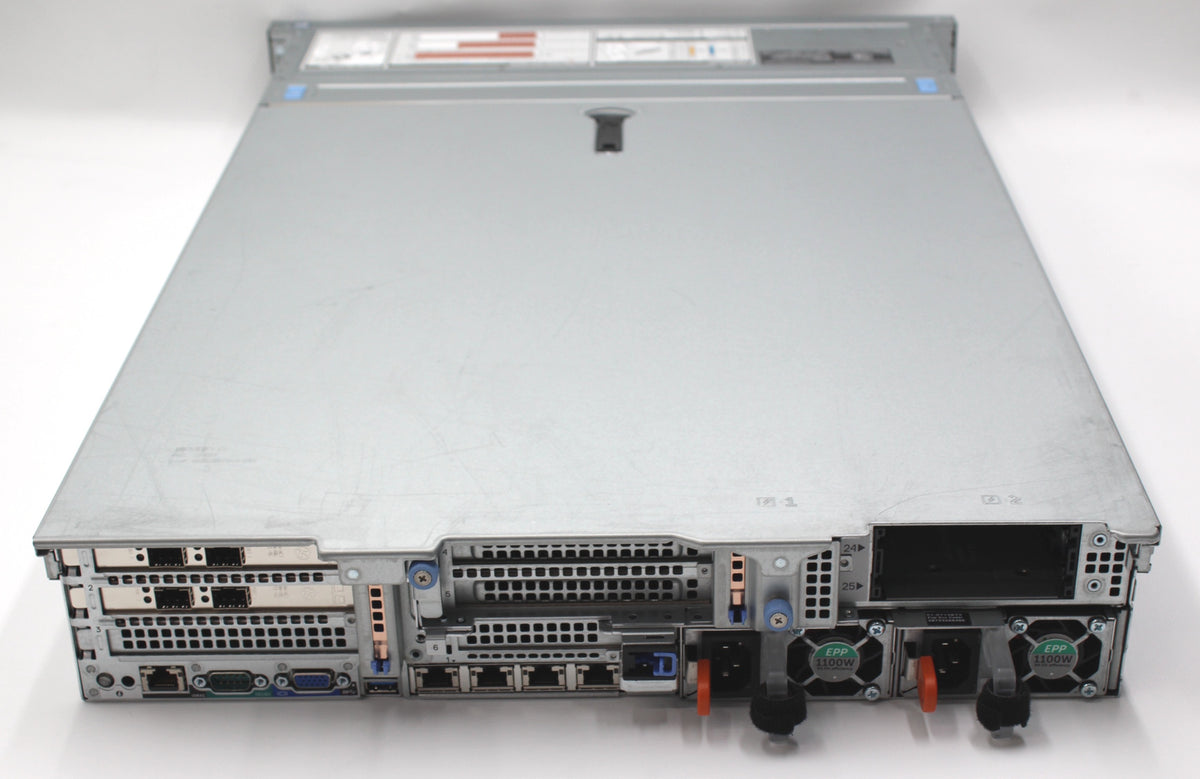 Dell PowerEdge R740xd 24SFF w/ 2x Intel Xeon Gold 6152 & 2x 1100w PSU *NO RAM - NO HDD Caddies*
