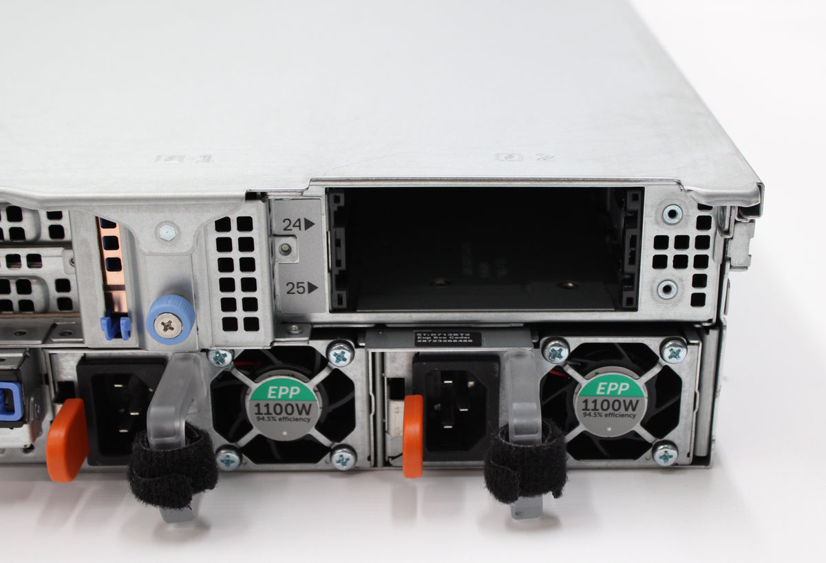 Dell PowerEdge R740xd 24SFF w/ 2x Intel Xeon Gold 6152 & 2x 1100w PSU *NO RAM - NO HDD Caddies*