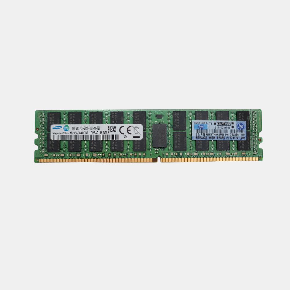 Samsung M393A2G40DB0-CPB3Q 16GB 2133P DDR4 ECC Server Memory (LOT OF 2)
