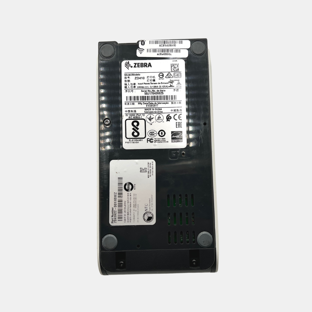 Zebra ZD410 Thermal Label Printer 
Model:ZD41H22-D01W01EZ