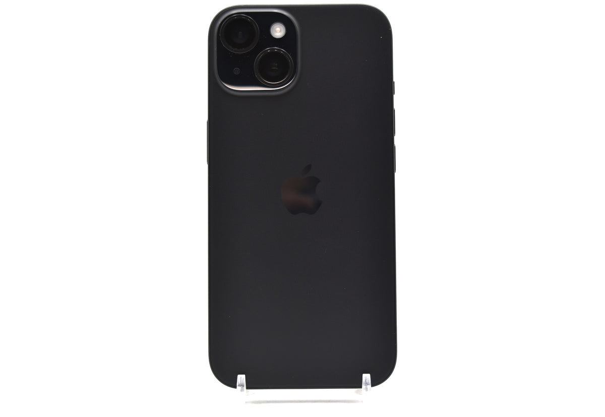 Apple iPhone 15 A2846 Smartphone, 128GB Storage Space, AT&T Locked, Black, Small scratches on screen,