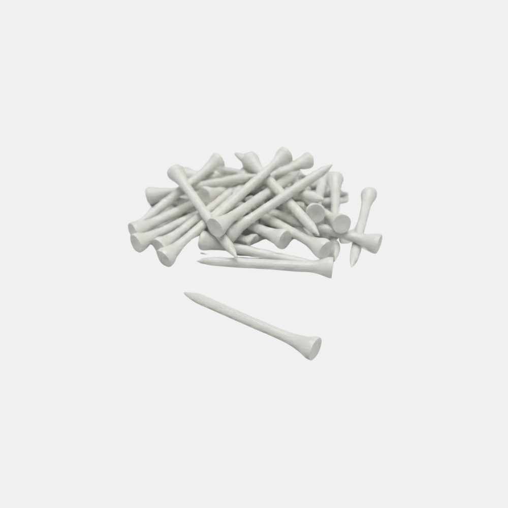 2 3/4" Natural Wood Golf Tees