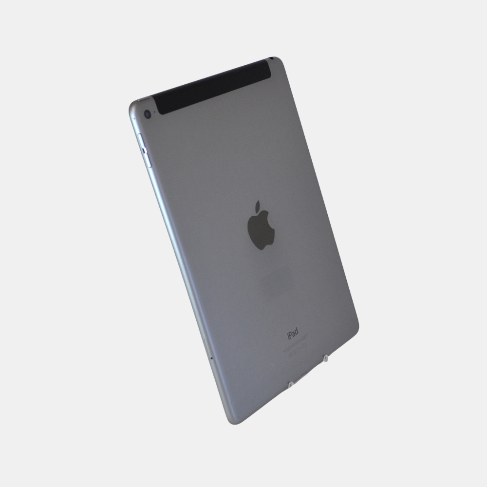 Apple iPad Air 2 A1567 Tablet, 128GB Storage , Network Unlocked, Fair Condition, Space Gray, Charging Cable Only - Block NOT Included
