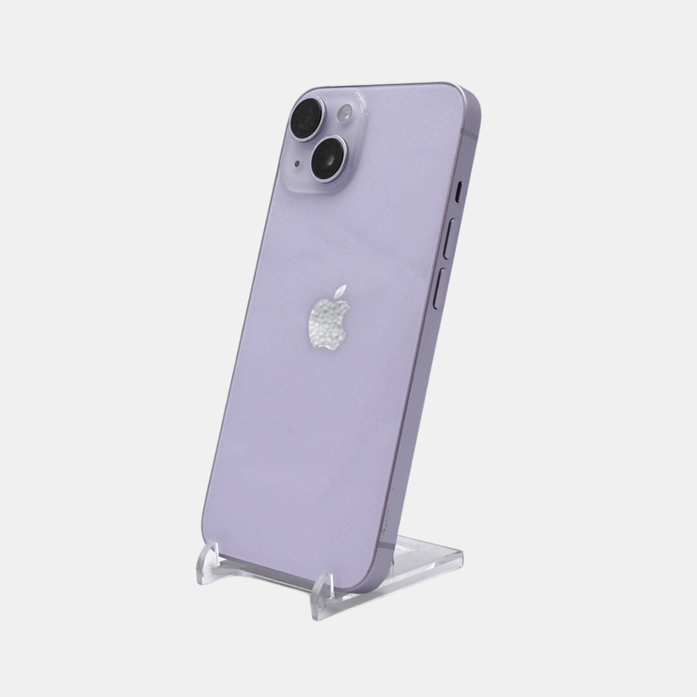Apple iPhone 14 A2649 Smartphone, 128GB Storage Space, Purple, Network Unlocked, *Scratches on Screen*