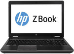 HP ZBook 15 G2, Intel i7-4th Gen, 15.6" Screen, 16GB RAM, 512GB SSD, Nvidia Quadro K1100M, Windows 10 Pro